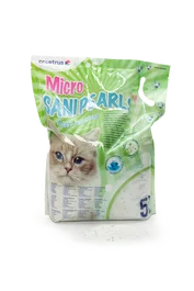Covetrus Arena Para Gato Micro Silice Verde Sanipearl 5 L Ultra-Absorbente Antibacteriana Biodegradable